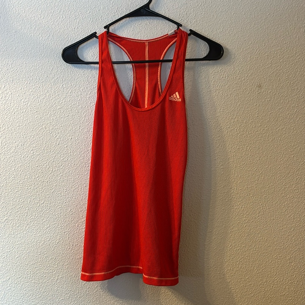 Adidas racer back tank top size small